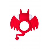 Красное эрекционное кольцо на пенис JOS COCKY DEVIL - JOS - в Грозном купить с доставкой