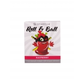 Стимулирующий презерватив-насадка Roll   Ball Raspberry - Sitabella - купить с доставкой в Грозном