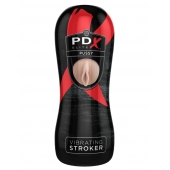 Мастурбатор-вагина Vibrating Pussy Stroker с вибрацией - Pipedream - в Грозном купить с доставкой