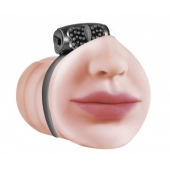 Мастурбатор-ротик с виброкольцом Satisfaction Beloved - Lola Games - в Грозном купить с доставкой