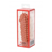Телесная насадка на фаллос с бугорками KOKOS Extreme Sleeve 10 - 15,8 см. - KOKOS - в Грозном купить с доставкой