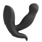 Черный вибромассажер простаты PROSTATE HERO - Dream Toys - в Грозном купить с доставкой