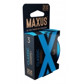 Классические презервативы в железном кейсе MAXUS Classic - 3 шт. - Maxus - купить с доставкой в Грозном