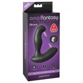 Черный массажер простаты Electro Stim Prostate Vibe с электростимуляцией - 13,3 см. - Pipedream - купить с доставкой в Грозном