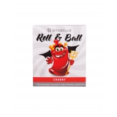 Стимулирующий презерватив-насадка Roll   Ball Cherry - Sitabella - купить с доставкой в Грозном