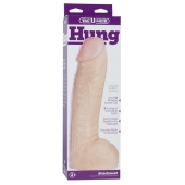 Огромная насадка-реалистик Vac-U-Lock Realistic Hung - 31,7 см. - Doc Johnson - купить с доставкой в Грозном