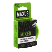 Презервативы в железном кейсе MAXUS Mixed - 3 шт. - Maxus - купить с доставкой в Грозном