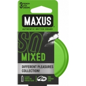 Презервативы в железном кейсе MAXUS Mixed - 3 шт. - Maxus - купить с доставкой в Грозном
