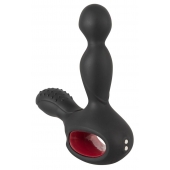 Черный вибромассажер простаты с нагревом и ротацией Prostate Plug - 14,5 см. - Orion - в Грозном купить с доставкой