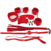 Пикантный красный набор БДСМ - Notabu - купить с доставкой в Грозном