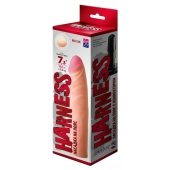 Телесная насадка на Harness с коннектором RED LINE  - 19,5 см. - LOVETOY (А-Полимер) - купить с доставкой в Грозном