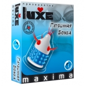 Презерватив LUXE Maxima  Глубинная бомба  - 1 шт. - Luxe - купить с доставкой в Грозном