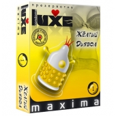 Презерватив LUXE Maxima  Желтый дьявол  - 1 шт. - Luxe - купить с доставкой в Грозном