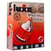 Презерватив LUXE Maxima  Французский связной  - 1 шт. - Luxe - купить с доставкой в Грозном