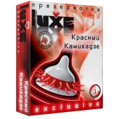 Презерватив LUXE  Exclusive   Красный Камикадзе  - 1 шт. - Luxe - купить с доставкой в Грозном