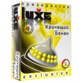 Презерватив LUXE  Exclusive  Кричащий банан  - 1 шт. - Luxe - купить с доставкой в Грозном