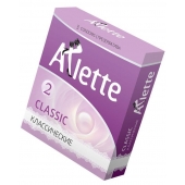 Классические презервативы Arlette Classic - 3 шт. - Arlette - купить с доставкой в Грозном