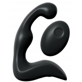 Черный вибромассажер простаты с пультом ДУ Control P-Spot Pro - Pipedream - в Грозном купить с доставкой