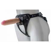 Универсальный мягкий пояс с насадкой Hard brutal BDSM-КОНСУЛ - 17 см. - LOVETOY (А-Полимер) - купить с доставкой в Грозном
