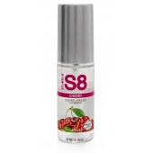 Смазка на водной основе S8 Flavored Lube со вкусом вишни - 50 мл. - Stimul8 - купить с доставкой в Грозном