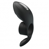 Черное кольцо на пенис с вибрацией Vibration Penis Sleeve - Baile - в Грозном купить с доставкой