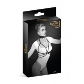 Черная упряжь на грудь Julia - Bijoux Pour Toi - купить с доставкой в Грозном