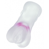 Прозрачный реалистичный мастурбатор Juicy Pussy Crystal Rose - ToyFa - в Грозном купить с доставкой