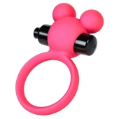 Розовое виброкольцо на пенис A-Toys - A-toys - в Грозном купить с доставкой