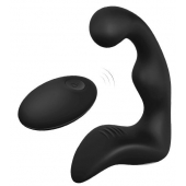 Черный вибромассажер простаты REMOTE BOOTY PLEASER - Dream Toys - в Грозном купить с доставкой