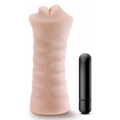 Телесный мастурбатор-ротик Angie - Blush Novelties - в Грозном купить с доставкой