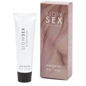 Лубрикант на водной основе Slow Sex Anal Play Gel - 30 мл. - Bijoux Indiscrets - купить с доставкой в Грозном