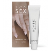 Гель для мастурбации с ароматом кокоса Slow Sex Finger Play Gel - 30 мл. - Bijoux Indiscrets - купить с доставкой в Грозном