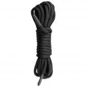 Черная веревка для бондажа Easytoys Bondage Rope - 5 м. - Easy toys - купить с доставкой в Грозном