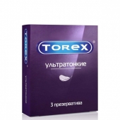 Презервативы Torex  Ультратонкие  - 3 шт. - Torex - купить с доставкой в Грозном