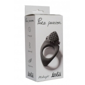 Черное эрекционное виброкольцо Pure Passion Midnight - Lola Games - в Грозном купить с доставкой