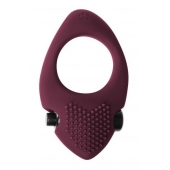 Бордовое эрекционное виброкольцо Pure Passion Sunset - Lola Games - в Грозном купить с доставкой