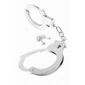 Металлические серебристые наручники Designer Metal Handcuffs - Pipedream - купить с доставкой в Грозном