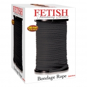 Черная веревка для связывания Bondage Rope - 60,9 м. - Pipedream - купить с доставкой в Грозном