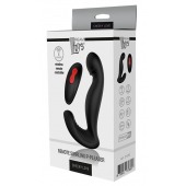 Черный вибромассажер простаты SWIRLING P-PLEASER - Dream Toys - в Грозном купить с доставкой