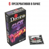 Ароматизированные презервативы DOMINO  Фруктовый слот  - 6 шт. - Domino - купить с доставкой в Грозном