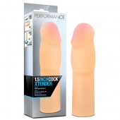 Телесная насадка-удлинитель на пенис PERFORMANCE 1.5INCH COCK XTENDER - 16 см. - Blush Novelties - в Грозном купить с доставкой