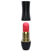 Клиторальный стимулятор-помада LIPSTICK - 9,3 см. - Dream Toys - купить с доставкой в Грозном