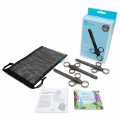 Набор из 3 черных шприцев для лубриканта - b-Vibe - купить с доставкой в Грозном