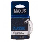 Классические презервативы в пластиковом кейсе MAXUS Classic - 3 шт. - Maxus - купить с доставкой в Грозном