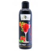 Интимный гель-смазка JUICY FRUIT с ароматом клубники - 200 мл. - БиоМед - купить с доставкой в Грозном