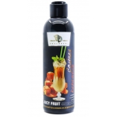 Интимный гель-смазка JUICY FRUIT с ароматом солёной карамели - 200 мл. - БиоМед - купить с доставкой в Грозном