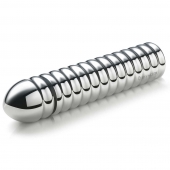 Рельефный фаллос для интенсивного электросекса Groovey George - 20 см. - MyStim - купить с доставкой в Грозном