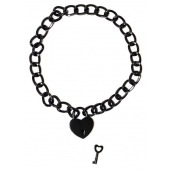 Черный ошейник Embrace с ключиком - Lola Games - купить с доставкой в Грозном