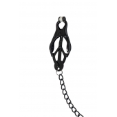 Зажимы на соски Darkside с цепочкой - Lola Games - купить с доставкой в Грозном