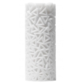 Белый 3D мастурбатор PILE - Tenga - в Грозном купить с доставкой